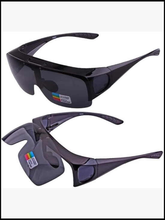 UV400 Polarized Flip-Up Sunglasses for LASIK Recovery main image 5